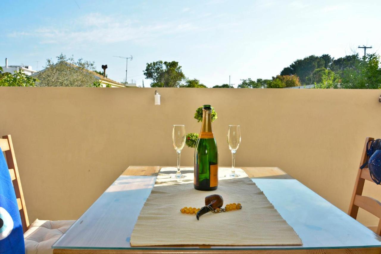 Stylish Privet Poolside Villa Agios Georgios  Exterior foto